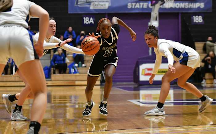 Benson South Medford girls basketball Taylor Balkom 13